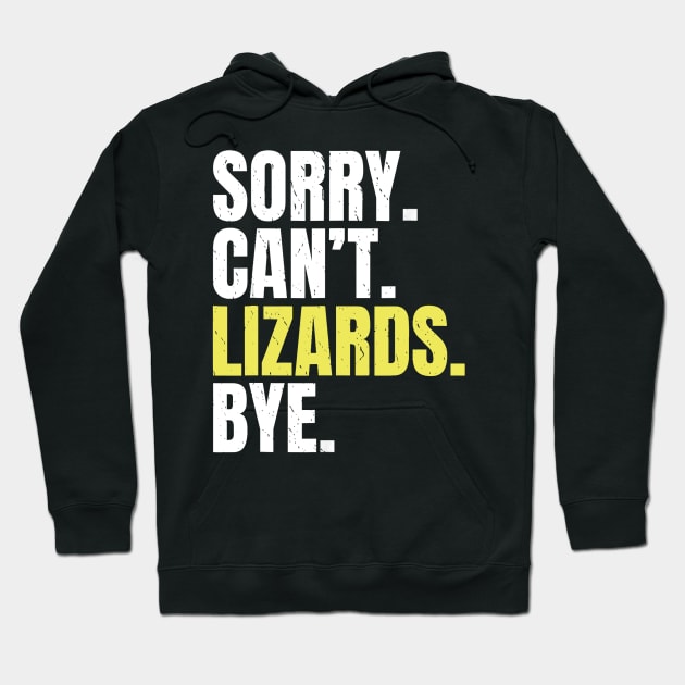 I just really like Lizards ok Reptile Keeper Hoodie by CosmicCat